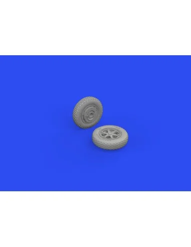F4F wheels late PRINT for ARMA HOBBY, 1/72 - Eduard Accessories 672299