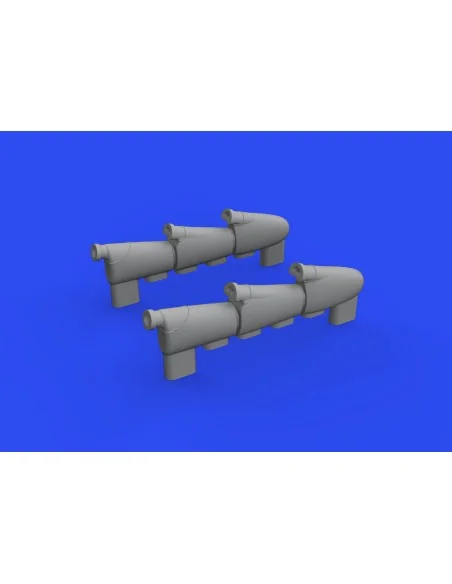 Hurricane Mk.I exhaust stacks for ARMA HOBBY, 1/72 - Eduard Accesso...