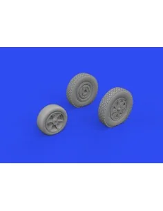 [NO_DESC] P-39Q wheels PRINT1/72 for ARMA HOBBY, 1/72 - Eduard Acce...