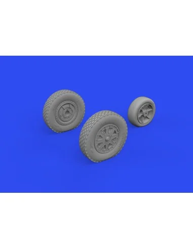 P-39Q wheels PRINT1/72 for ARMA HOBBY, 1/72 - Eduard Accessories 67...