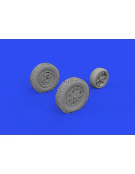 P-39Q wheels PRINT1/72 for ARMA HOBBY, 1/72 - Eduard Accessories 67...