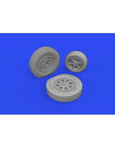 P-39Q wheels PRINT1/72 for ARMA HOBBY, 1/72 - Eduard Accessories 67...