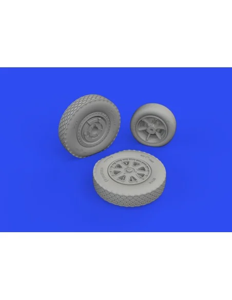 P-39Q wheels PRINT1/72 for ARMA HOBBY, 1/72 - Eduard Accessories 67...