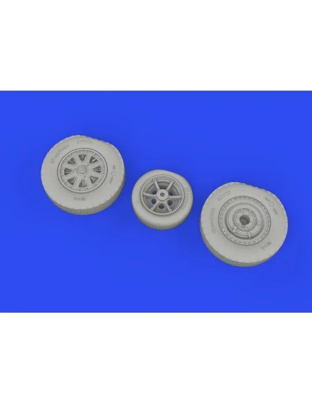 P-39Q wheels PRINT1/72 for ARMA HOBBY, 1/72 - Eduard Accessories 67...