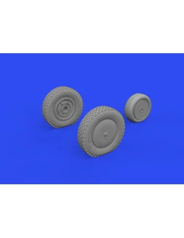 P-39Q wheels w/rims PRINT 1/72 for ARMA HOBBY, 1/72 - Eduard Access...