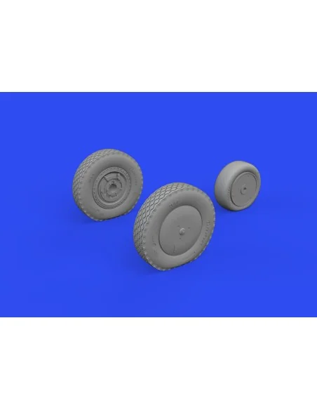 P-39Q wheels w/rims PRINT 1/72 for ARMA HOBBY, 1/72 - Eduard Access...