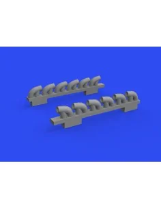 P-39Q exhaust stacks PRINT 1/72 for ARMA HOBBY, 1/72 - Eduard Acces...