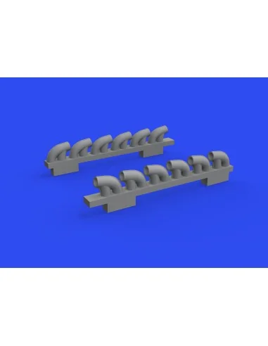 P-39Q exhaust stacks PRINT 1/72 for ARMA HOBBY, 1/72 - Eduard Acces...