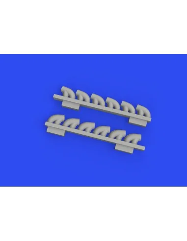 P-39Q exhaust stacks PRINT 1/72 for ARMA HOBBY, 1/72 - Eduard Acces...