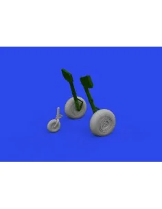 Bf 110E wheels 1/72 EDUARD, 1/72 - Eduard Accessories 672310