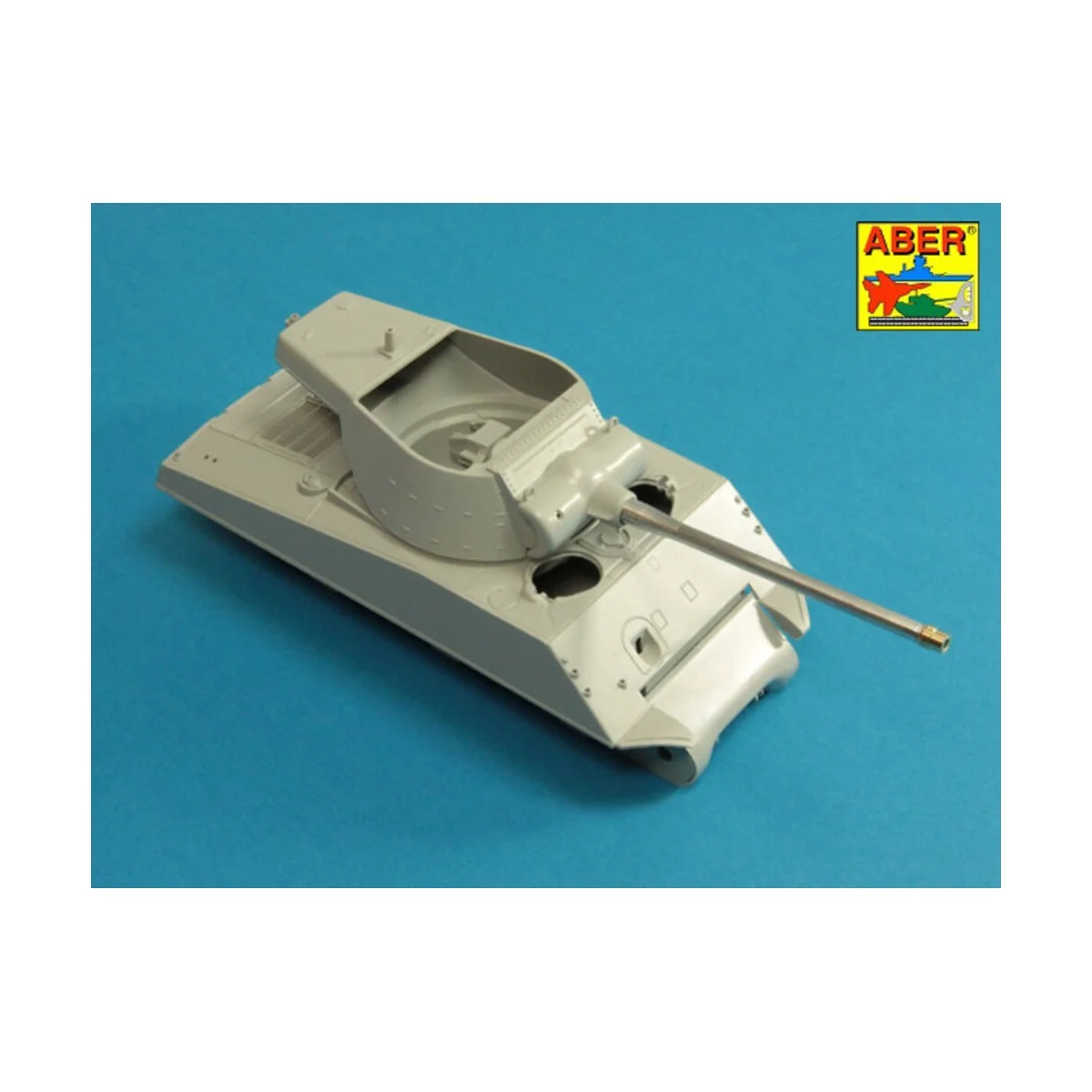 U.S 90 mm M3 barrel with thread protector for tank destroyer M36B1,...