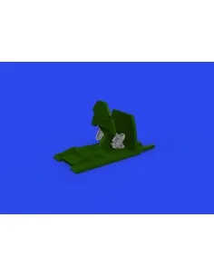 Bf 109E rudder pedals late PRINT, 1/72 - Eduard Accessories 672320
