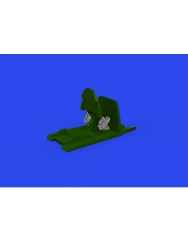 Bf 109E rudder pedals late PRINT, 1/72 - Eduard Accessories 672320