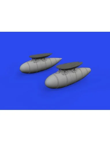 Bf 109F/G external fuel tanks 1/72 EDUARD, 1/72 - Eduard Accessorie...