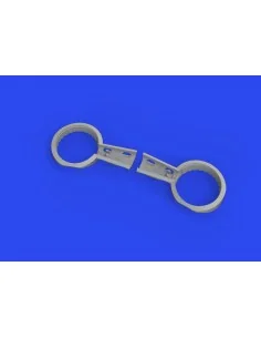 Bf 109F wheel bays rounded PRINT 1/72 EDUARD, 1/72 - Eduard Accesso...