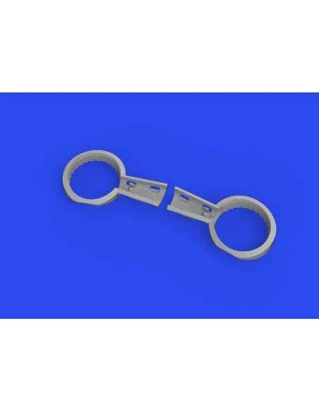 Bf 109F wheel bays rounded PRINT 1/72 EDUARD, 1/72 - Eduard Accesso...