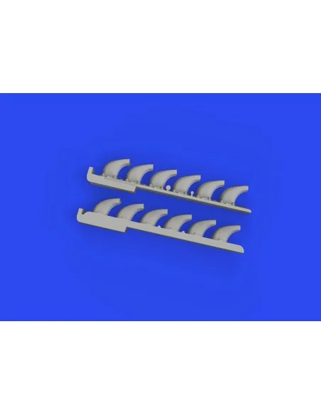 Bf 109F/G exhaust stacks PRINT 1/72 EDUARD, 1/72 - Eduard Accessori...