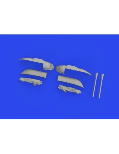 Bf 109F/G/K gun pods PRINT 1/72 EDUARD, 1/72 - Eduard Accessories 6...