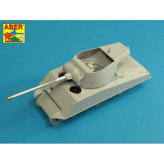 U.S 90 mm M3 barrel with thread protector for tank destroyer M36B1 ...