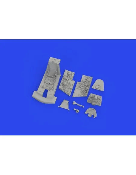 Bf 109F cockpit PRINT 1/72 EDUARD, 1/72 - Eduard Accessories 672327