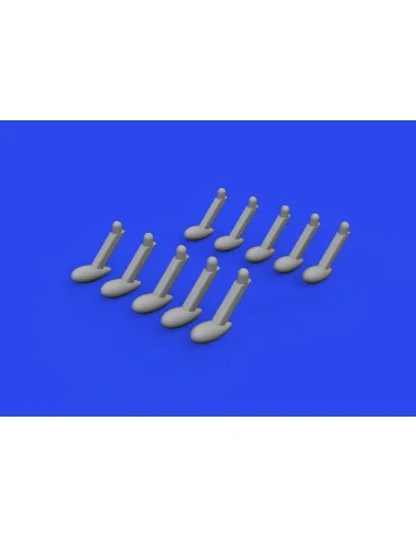 Bf 109 balance weights PRINT 1/72 EDUARD, 1/72 - Eduard Accessories...