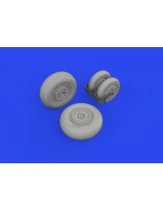 MiG-29 wheels 1/72 GREAT WALL HOBBY, 1/72 - Eduard Accessories 672330