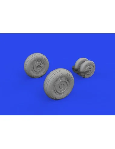 MiG-29 wheels 1/72 GREAT WALL HOBBY, 1/72 - Eduard Accessories 672330