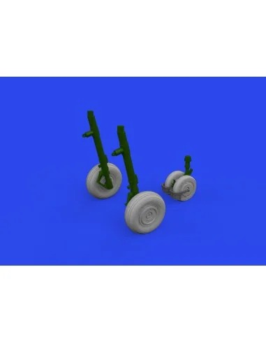 MiG-29 wheels 1/72 GREAT WALL HOBBY, 1/72 - Eduard Accessories 672330