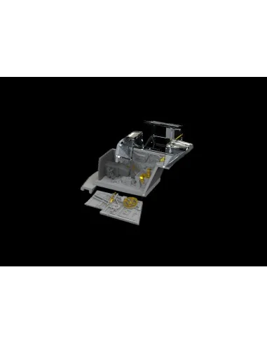 Bf 109G-2 cockpit PRINT, 1/72 - Eduard Accessories 672342