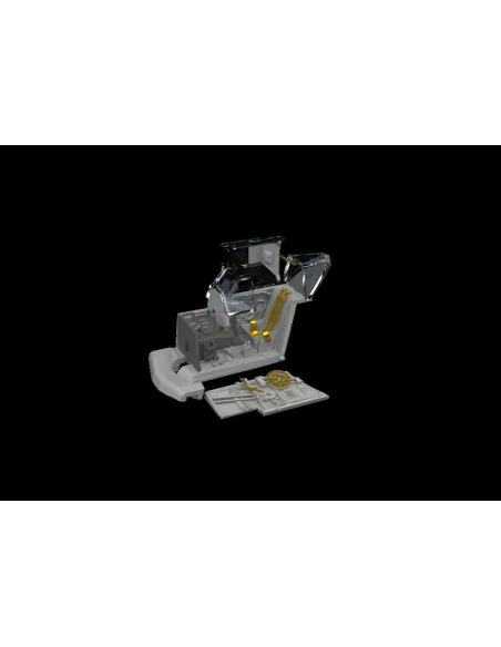 Bf 109G-4 cockpit PRINT, 1/72 - Eduard Accessories 672343