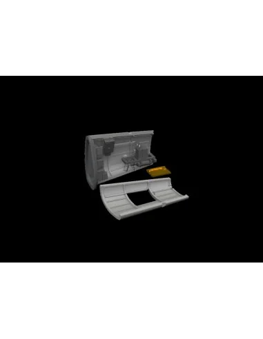 Bf 109G radio compartment PRINT, 1/72 - Eduard Accessories 672344