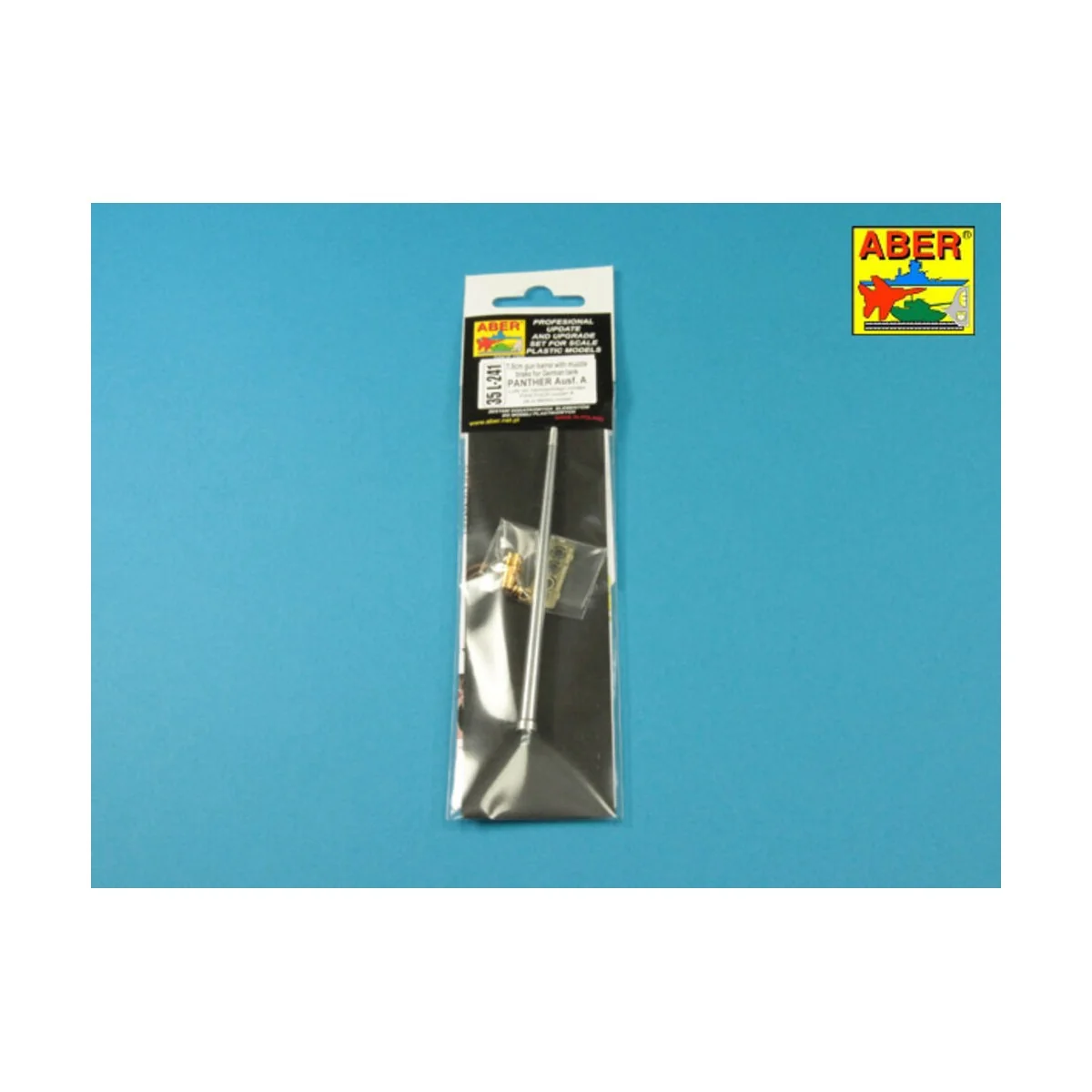 7,5 cm barrel with muzzle brake for Panther Ausf.A - Aber Models 35...