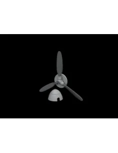 [NO_DESC] Bf 109G propeller PRINT, 1/72 - Eduard Accessories 672346