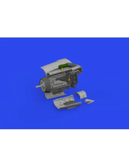 [NO_DESC] Bf 109F engine PRINT 1/72 EDUARD, 1/72 - Eduard Accessori...