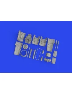 Bf 109F engine PRINT 1/72 EDUARD, 1/72 - Eduard Accessories 672350 2