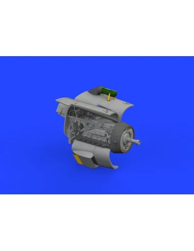 Bf 109G-2/G-4 engine PRINT 1/72 EDUARD, 1/72 - Eduard Accessories 6...