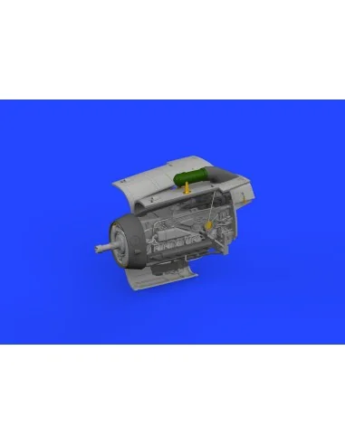 Bf 109G-2/G-4 engine PRINT 1/72 EDUARD, 1/72 - Eduard Accessories 6...