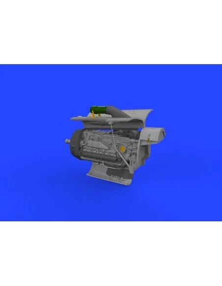 Bf 109G-2/G-4 engine PRINT 1/72 EDUARD, 1/72 - Eduard Accessories 6...