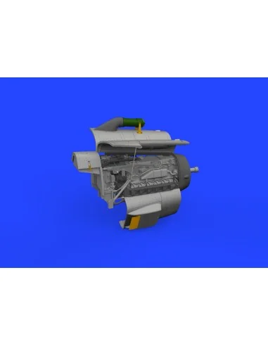 Bf 109G-2/G-4 engine PRINT 1/72 EDUARD, 1/72 - Eduard Accessories 6...