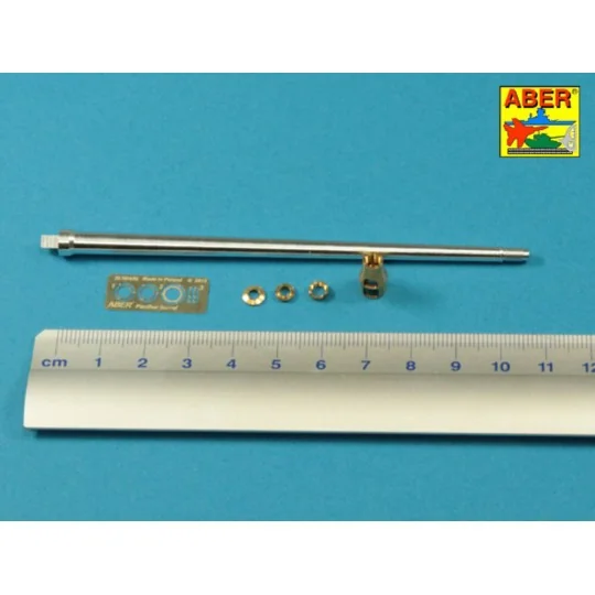 7, 5 cm barrel with muzzle brake for Panther Ausf.A, 1/35 - Aber Mo...