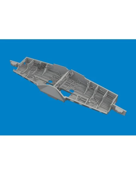 P-51D wheel bay PRINT EDUARD, 1/72 - Eduard Accessories 672360