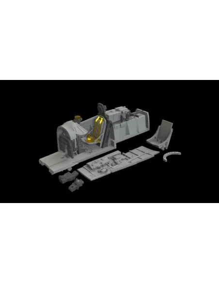 P-51D-5 cockpit PRINT, 1/72 - Eduard Accessories 672363