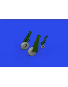 P-51D wheels diamond tread, 1/72 - Eduard Accessories 672366 2