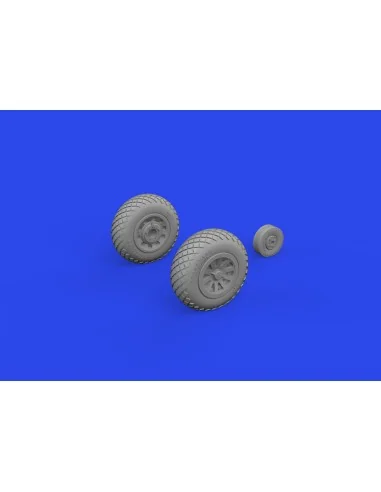 [NO_DESC] P-51D wheels diamond tread, 1/72 - Eduard Accessories 672366