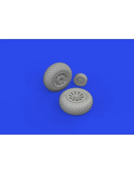 P-51D wheels diamond tread, 1/72 - Eduard Accessories 672366