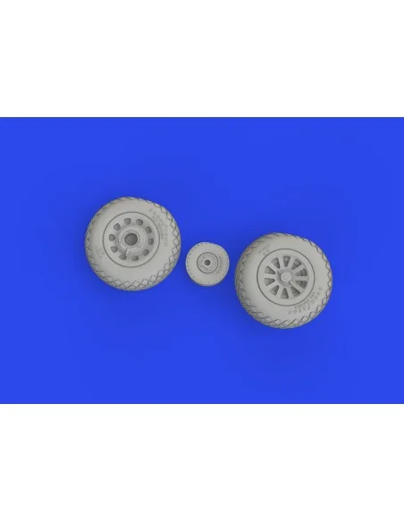 P-51D wheels diamond tread, 1/72 - Eduard Accessories 672366