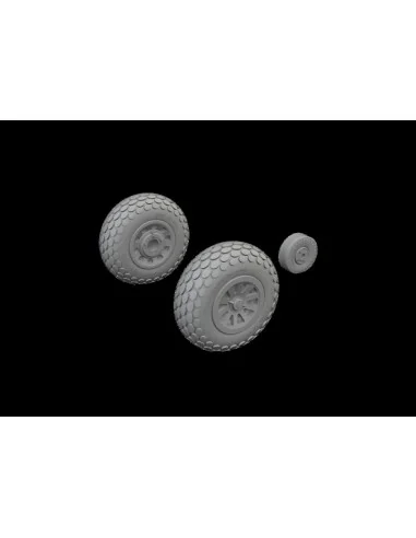 [NO_DESC] P-51D wheels oval tread, 1/72 - Eduard Accessories 672367