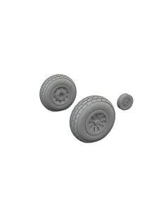 [NO_DESC] P-51D wheels block tread, 1/72 - Eduard Accessories 672369