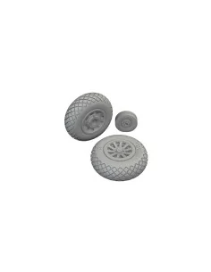 P-51D wheels diamond tread 2, 1/72 - Eduard Accessories 672370