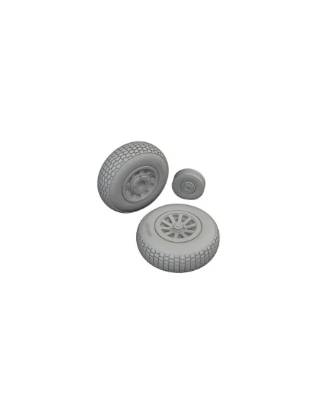 [NO_DESC] P-51D wheels block tread 2, 1/72 - Eduard Accessories 672371